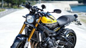 Here is image new model Yamaha RX100 in yellow and balack colour